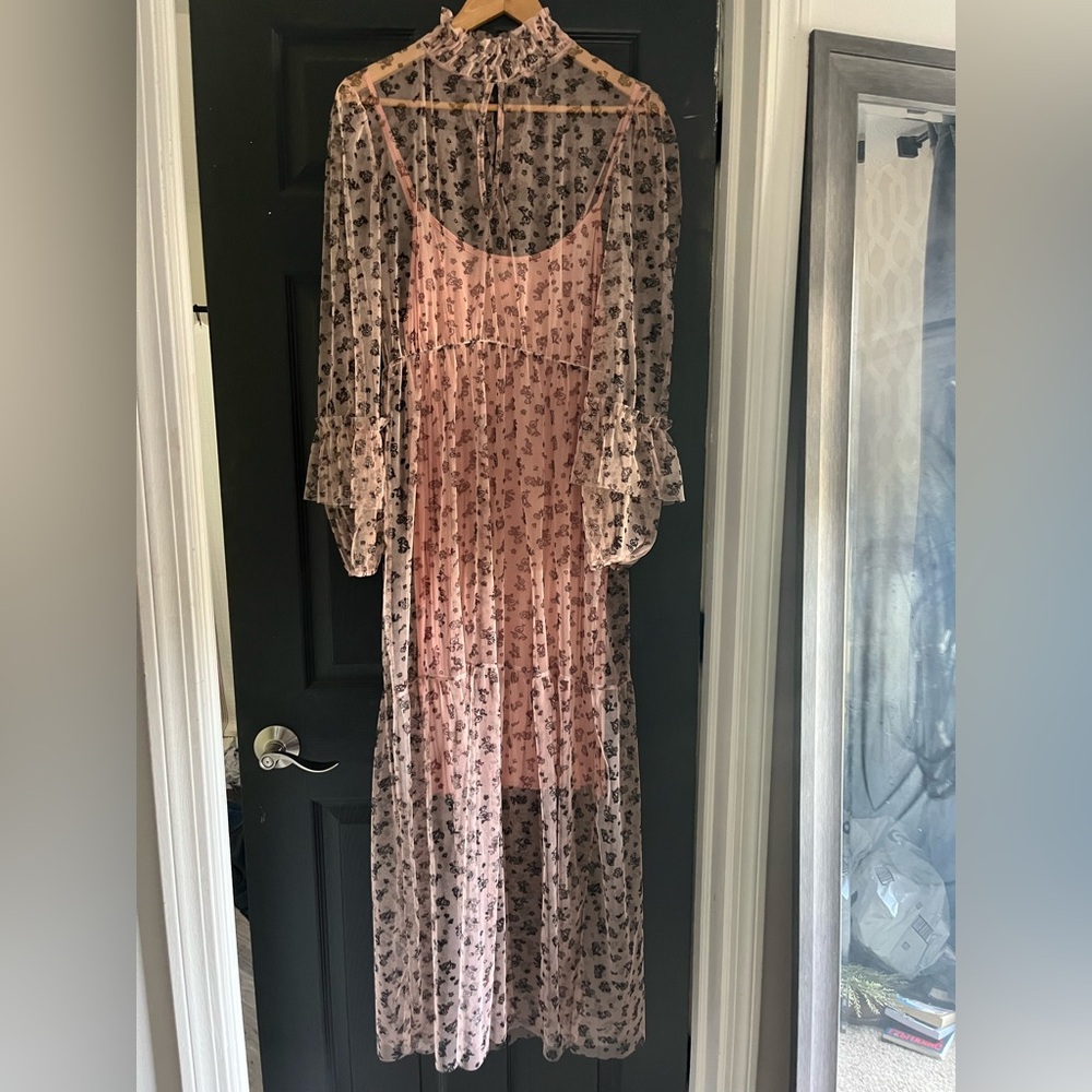 Chic Layered Two Piece Dress